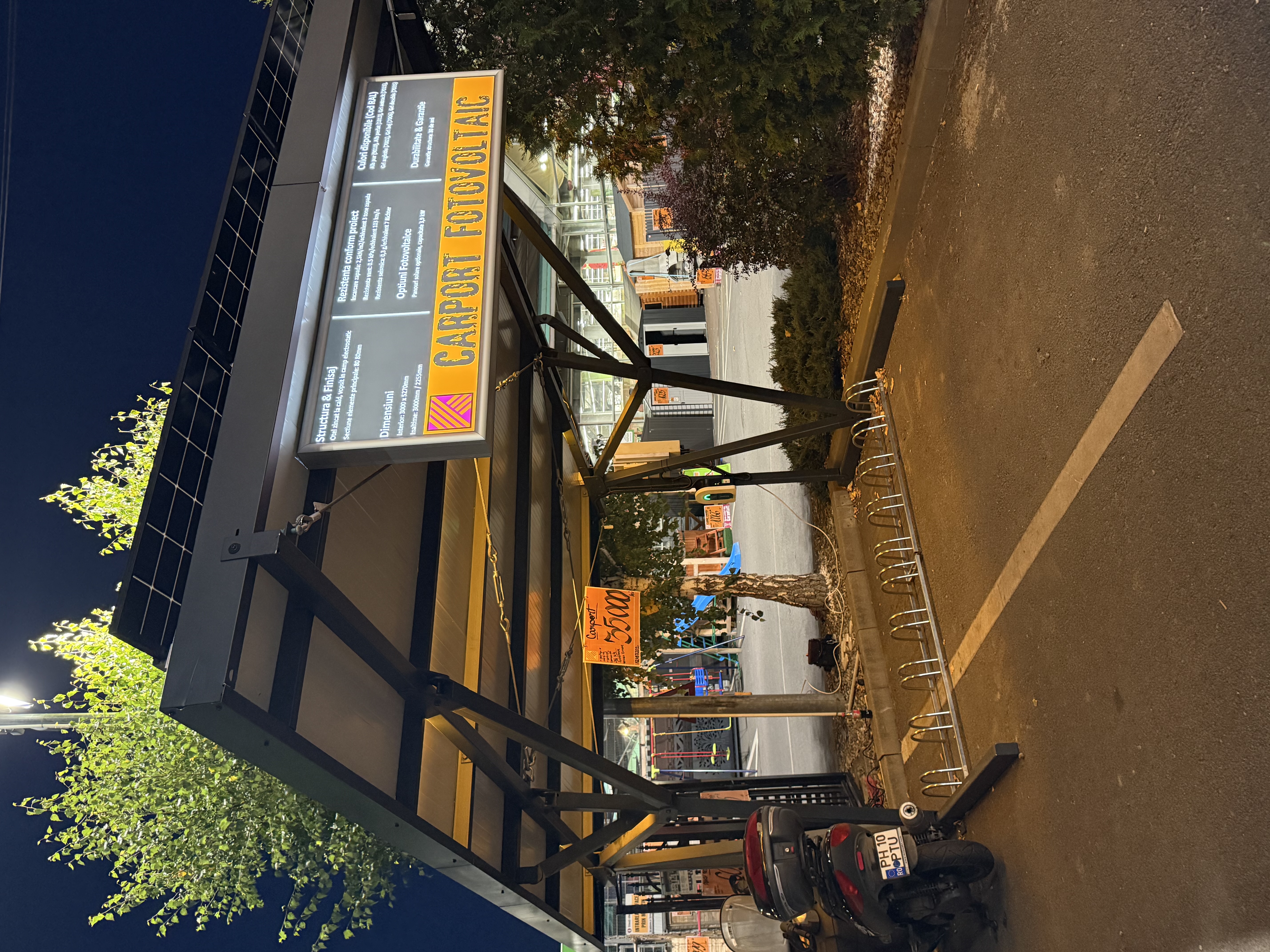 Carport Anchor Center instalat la Hornbach Balotesti